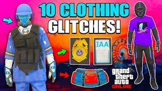 *SOLO* GTA 5 TOP 10 CLOTHING GLITCHES AFTER PATCH 1.69! GTA 5 Modded Outfit Glitches! | GTA Online