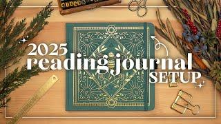 New 2025 Reading Journal Setup 