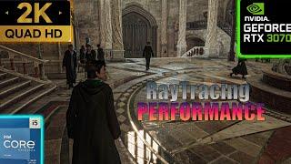 Hogwarts Legacy Raytracing tested |RTX 3070+i5 13600K(1440P DLAA ON)