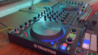 DJ MIX - Minimal Deep Tech Live Mix 2022 | TRAKTOR KONTROL S4 MK3 & X1 4 Decks House Techno