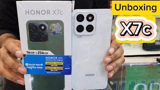 Honor X7c Unboxing And 108MP Wide Camera Review Test