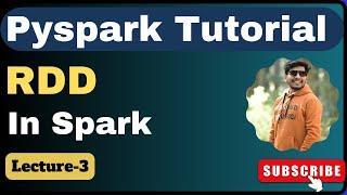 3.  What is RDD in Spark | Spark RDD | Pyspark tutorial