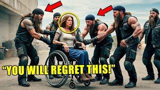 Bullies Messed With A Disabled Female Veteran In A Wheelchair, Unaware She Is A Professional Killer