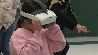 Elementary school students experience latest cutting edge technology