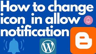 how to change icon in one signal | web push notification | web push notification icon not showing