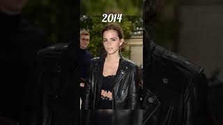 Emma Watson in different years 