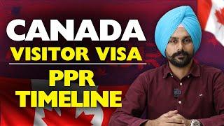 Canada Visitor Visa PPR Timeline | Step-by-Step Processing Guide 2024 | Jaspreet Deol