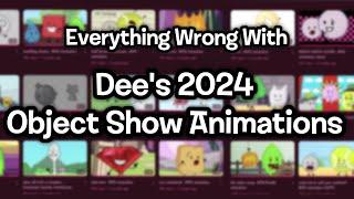 Everything Wrong With Dee's 2024 OSC Animations in 13 Minutes or Less