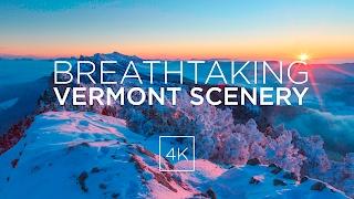 Breathtaking Vermont Scenery [4K Drone Footage]