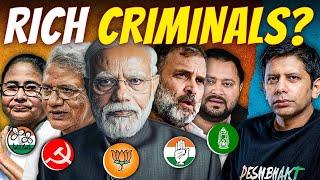 ADR EXPOSÉ - Parties Allowing Criminals & The Rich To Capture Parliament? | Akash Banerjee