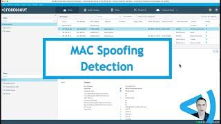 MAC Spoofing Detection with Forescout