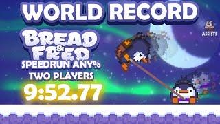 Bread & Fred | WORLD RECORD | Speedrun 2 Players Assists Any% [9:52.77]