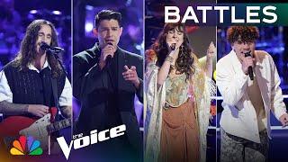 Kameron Jaso and Carlos Santiago Secure Their Wins on Team Bublé | The Voice Battles | NBC