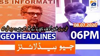 Geo Headlines 06 PM | 8th July 2020