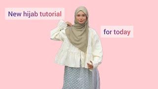 New hijab tutorial for today.#hijabers #newhijabstyle #hijabfashion