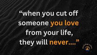 when you cut off your partner, they will never... Traits of Toxic People I Psychological facts