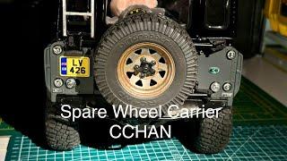 RC4WD 2015 Defender D90 - Spare Wheel Carrier - CChand