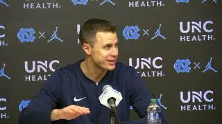 Duke coach John Scheyer speaks on loss against rival UNC