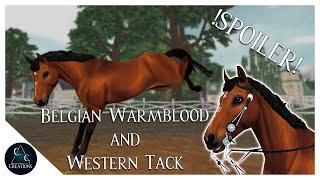 SSO - !SPOILER! - Belgian Warmblood Animations and New Western Tack (released)