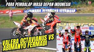 Valera Octavianus VS Abimanyu Fermadi‼️ Race 2 Beginner Kejurnas Motoprix Subang 2024