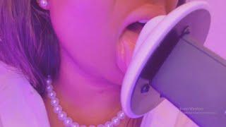 ASMR| LOTS OF HEAVY BREATHING WITH EAR LICKING\耳を舐めると激しい呼吸がたくさん