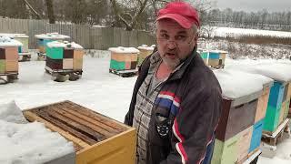 В гостях у пчеловодов 800 ульев. Технология производства мёда. Семирамочный улей. Беларусь.