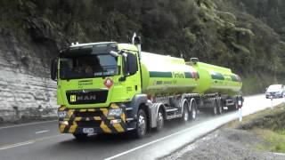 Trucks New Zealand on Mt Messenger