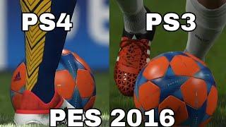 PES 2016 PS4 Vs PS3