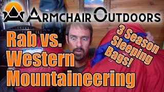 Western Mountaineering Apache MF vs. Rab Neutrino Endurance 600 Sleeping Bag Review