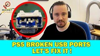 PS5 USB Port Repair - we fix it nice and quick