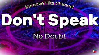 No Doubt - Don't Speak (KARAOKE VERSION)