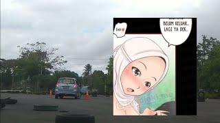 KOMIK MADLOKI KAK AYU PART2 || CARA ZIGZAG MENGGUNAKAN MOBIL