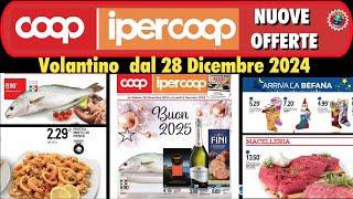 Volantino Coop  dal 28 dicembre al 6 gennaio 2025  FESTEGGIA L'ANNO NUOVO 🟩⬜️🟥 #anteprima