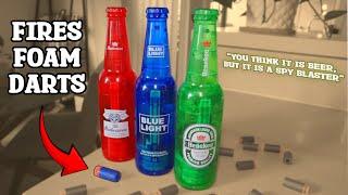 These "Drink Bottles" Fire Nerf darts