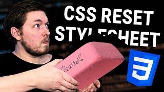 8 | CREATE A CSS RESET STYLESHEET | 2023 | Learn HTML and CSS Full Course for Beginners