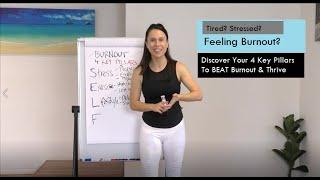 TUTORIAL: How To Overcome Burnout in 4 Easy Steps | Adrenal Fatigue & Burnout Recovery Hacks