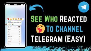 How to See Who Reacted on Telegram Channel !