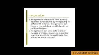 4006 mongorestore