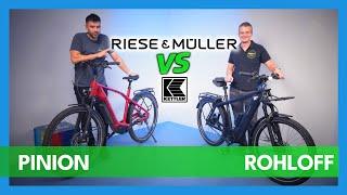 Das Duell: Pinion MGU VS Rohloff E14 ; Charger4 GT rohloff VS Pinniato HT Sport