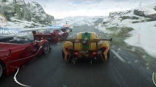 DRIVECLUB McLaren P1 GTR tons of grip @ Hurrungane, Norway 1080p