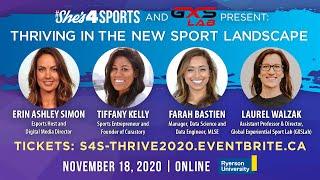 She's4Sports Presents - Thriving in the New Sport Landscape