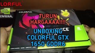 COLORFUL GTX 1650 4GB GDDR6 | UNBOXING & TEST GAME