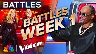 Phenomenal Performances from the First Week of Battles | The Voice | NBC