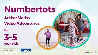 Numbertots Webinar | Early Years Physically Active Maths Adventure Videos