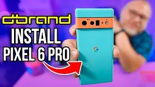 Pixel 6 Pro Dbrand Skin Install | Customize Your Google Pixel 6 Pro