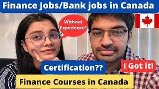 BANKING JOBS FOR NEW IMMIGRANTS IN CANADA | FINANCE COURSES IN CANADA | IFIC
