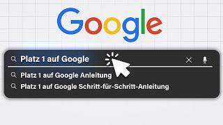 Platz 1 auf Google | SEO Doku 2025