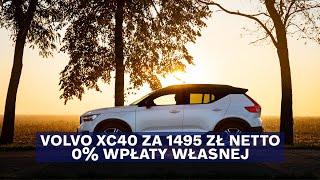 Volvo XC40 za 1495 zł netto miesięcznie bez wpłaty własnej | Autogala Volvo