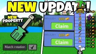 *NEW* TOOL & GOLD UPDATE IS OUT!!  | Build a boat for Treasure ROBLOX