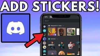 How to upload stickers on Discord 2024